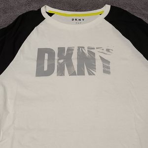 DKNY t-shirt long-sleeve crewneck